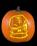 Simon Stitchmouth Pumpkin Carving Pattern Preview